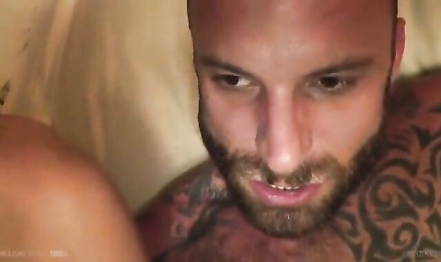 humongous jizz-shotgun boy Barebacks Muscle stud