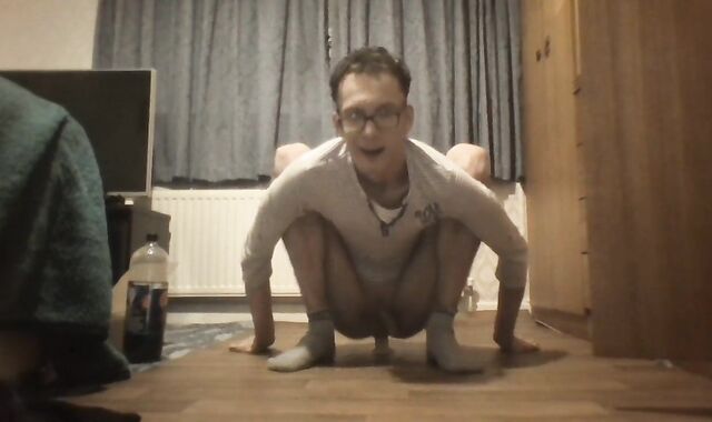 Fantastic Teenage Rails a five Inch Fake Penis and Plays with himself