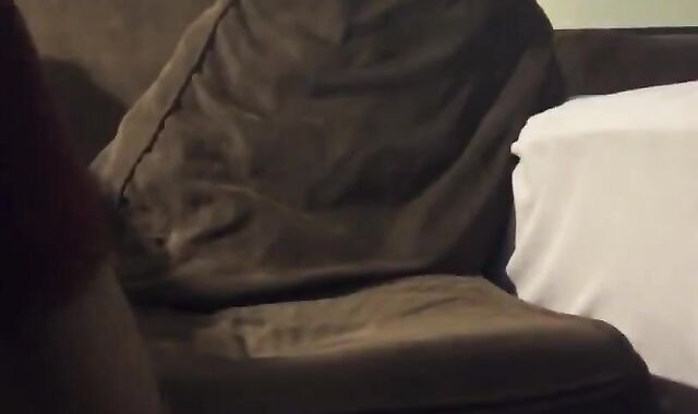 Crimson Bathrobe BIG BLACK COCK Lubricant Stroke