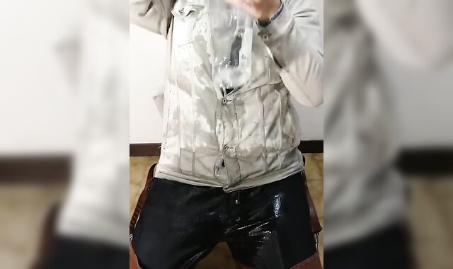 Drenching my fresh Waders and Denim - two - (with Music)