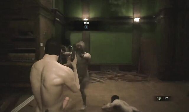 The Final Bare Masculine Project on Resident Sinister two Zombies Bare Mod Version