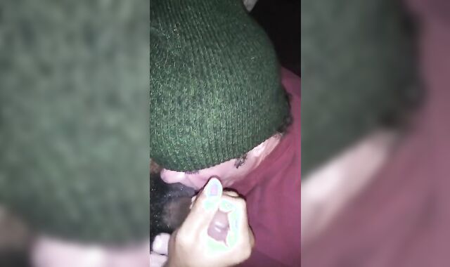 Worshipping BIG BLACK COCK like a Great Milky Tramp