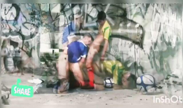 Una Follada Después Del Fulbito Parte trio