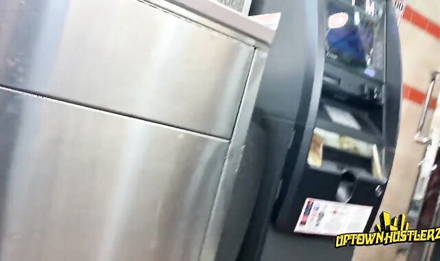 DOMINICAN THUG FULL SALUTE IN SWEAT TROUSERS