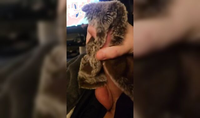 Joy with some Fake Wool ;)