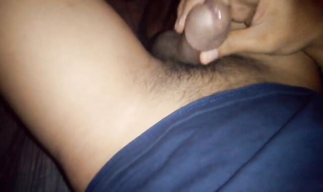 Japanese Solo Masculine Masturbate off his Circumcised Knob until Jizm