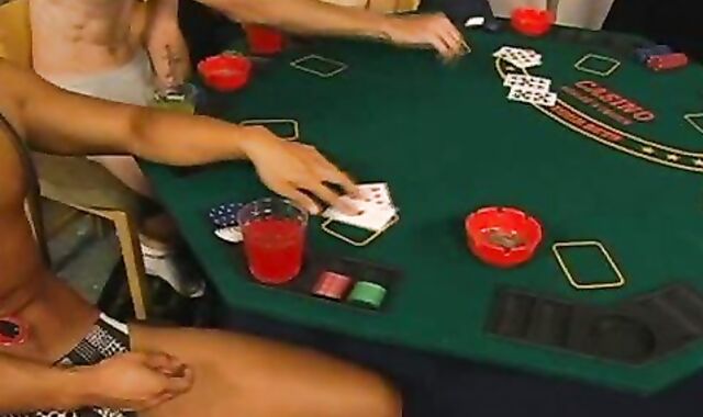 undress poker inevitably leads to glamorous faggot lovemaking