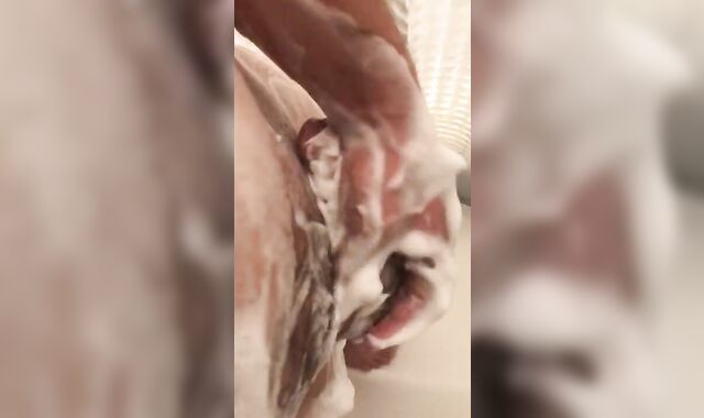 Diminutive Uncircumcised Bone Bathroom Wank off Jerk off