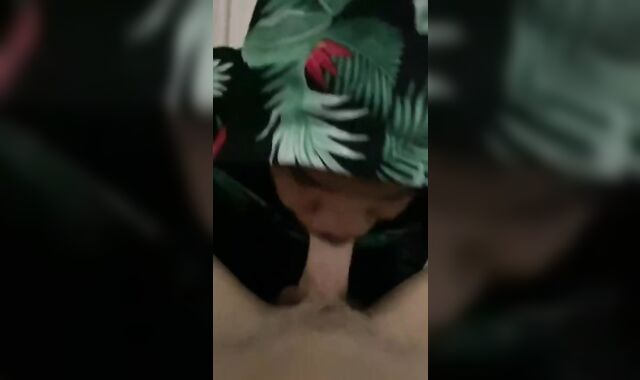 Ebony Man who Deep-Throat a Milky Wood