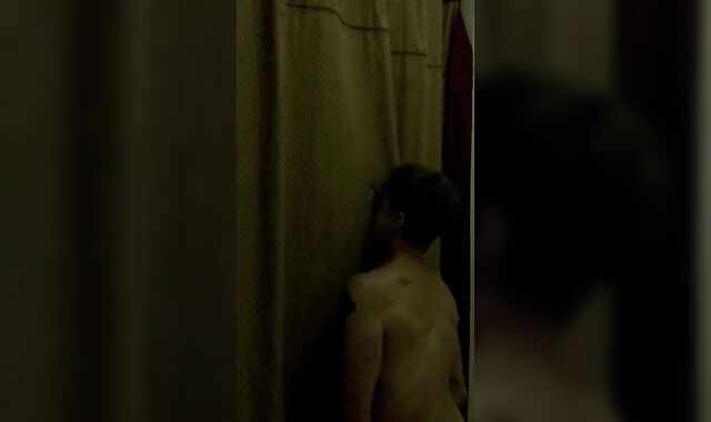 Youthfull Dark-Hued Stud at the Gloryhole (Deepthroat BIG BLACK COCK & Bouncy Caboose Licking)