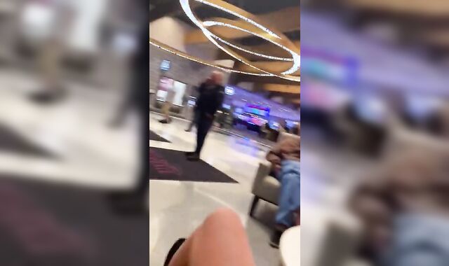 PC’d at Casino so I let Security up Mini-Skirt before Shooting Mysf