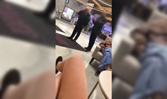 PC’d at Casino so I let Security up Mini-Skirt before Shooting Mysf