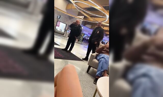 PC’d at Casino so I let Security up Mini-Skirt before Shooting Mysf