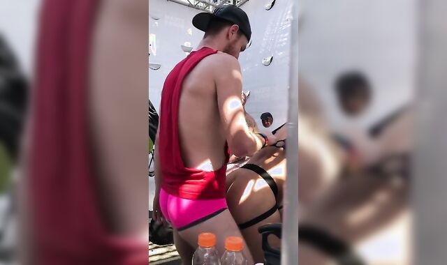 Outdoor Public Plow - Sans A Condom - everyone Gets a Turn