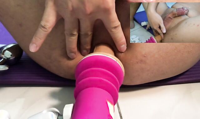 Very First 20 Mins Buttfuck Penetrate with Machine