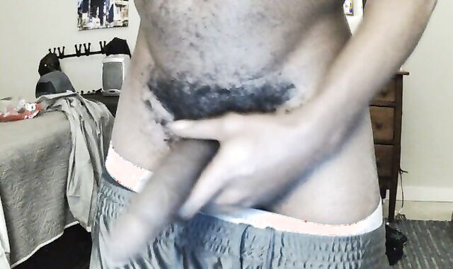 BIG BLACK COCK Busting Large one