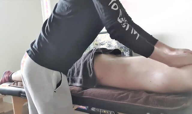 Brit Unshaved Twunk Receives first-ever Glamour Rubdown with Blessed concluding Naked