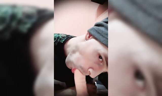 Oral Job Additional Spit. Deep-Throating Rapid and Rigid.