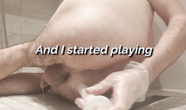 Very First Rectal Guts Rubdown Masturbating Ejaculation with a Bit of help