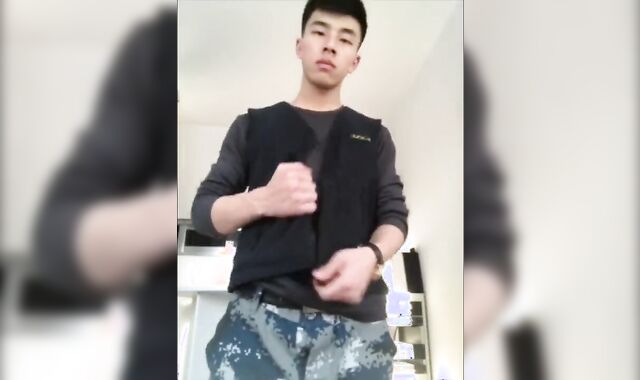 Blend Pin Soldier Asian Jizm Demonstrate