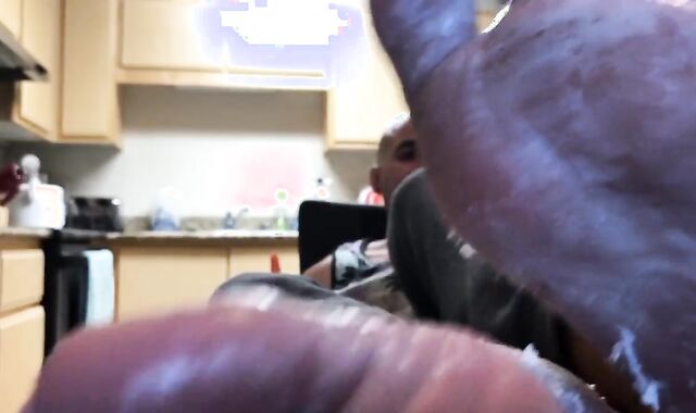 Feet Frolicking with Man Gravy