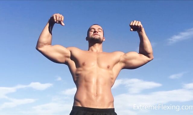 Super Hot Fighter Raul Ripple on the Lake