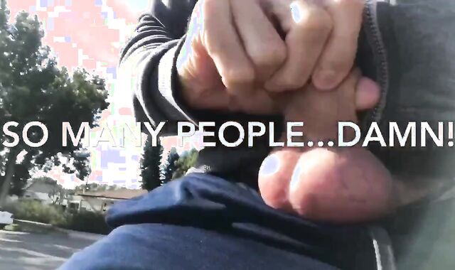 Morning Rail & Wank Turns Blue Nads!