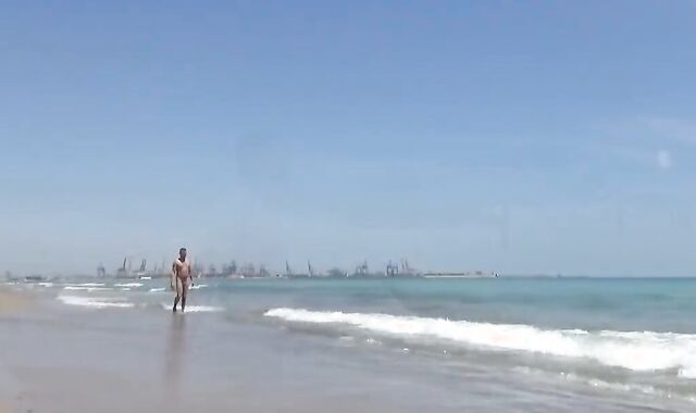 GLORIOUS MAN on the Beach