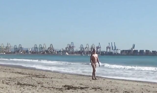 GLORIOUS MAN on the Beach