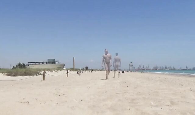 GLORIOUS MAN on the Beach