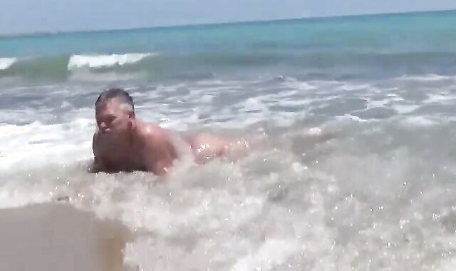 GLORIOUS MAN on the Beach