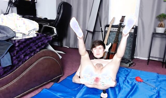 Ginormous Lubricant Creampies, Ass Fucking Going Knuckle Deep, and Ass Inside-Out with Gape