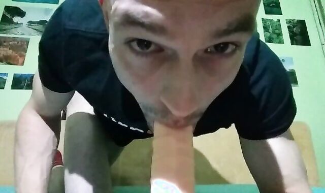 Role Have Fun. Gargling Spunk-Pump, Gagging! Eye Contact. Messy Conversing.drinking Jism