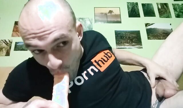 Role Have Fun. Gargling Spunk-Pump, Gagging! Eye Contact. Messy Conversing.drinking Jism