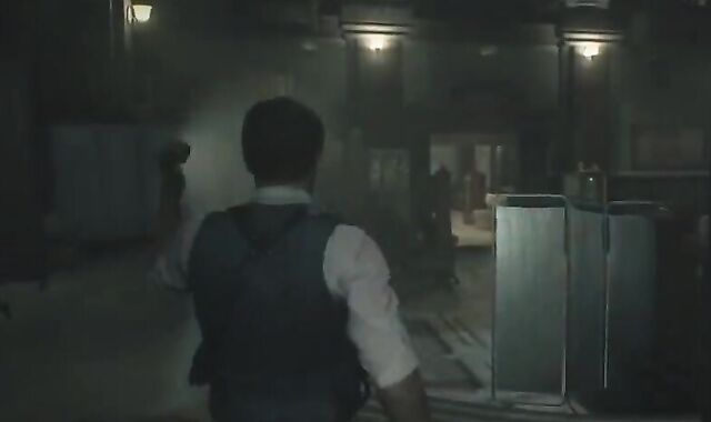 Resident Ominous two Leon Bare Mod Noir Uniform Version