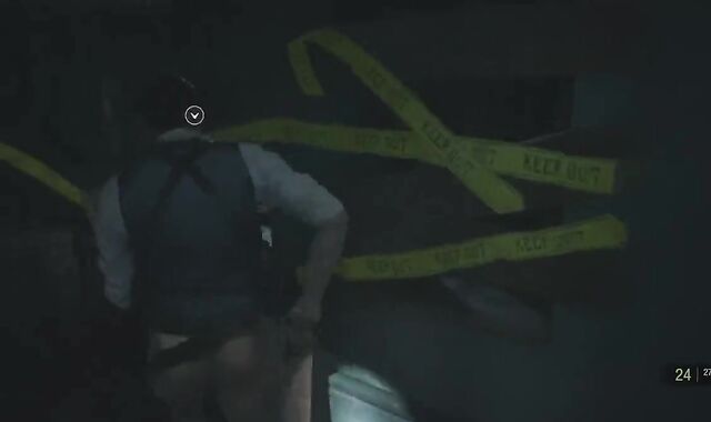 Resident Ominous two Leon Bare Mod Noir Uniform Version