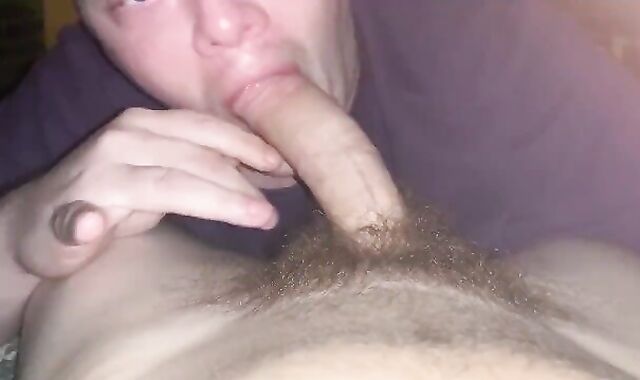 Deep-Throat Str8 Folks Manmeat till he Erupts