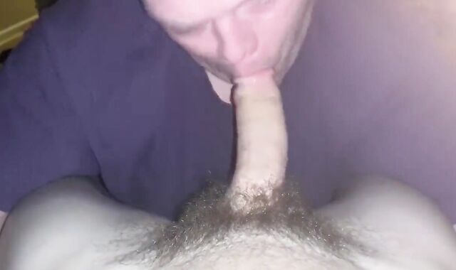 Deep-Throat Str8 Folks Manmeat till he Erupts