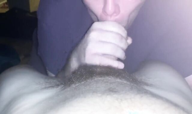 Deep-Throat Str8 Folks Manmeat till he Erupts