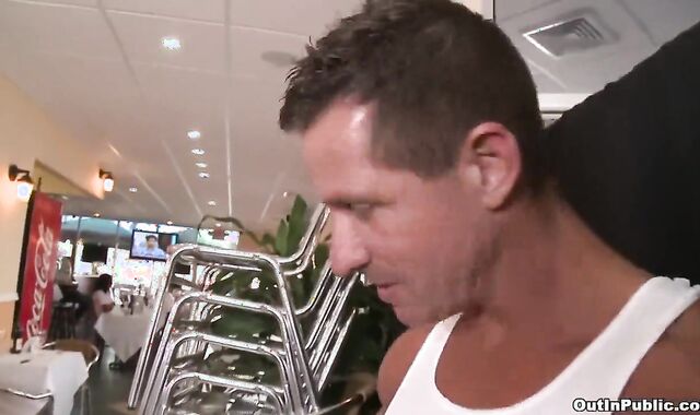 Rock and Mark Smash in Public