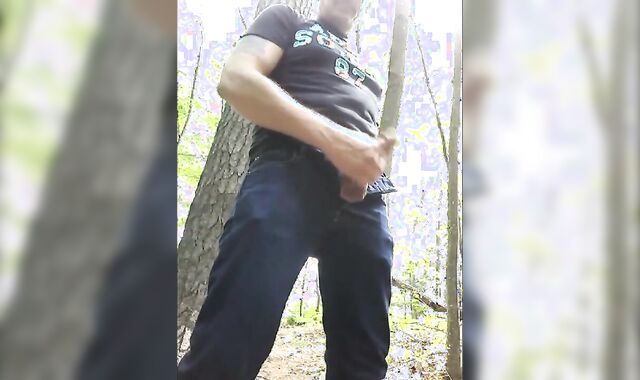 Fapping off in the Forest- August 2016