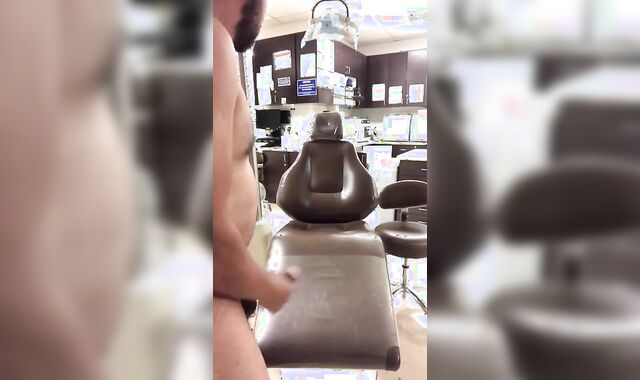 Latino Blows A Load on Soles at the Dental Office