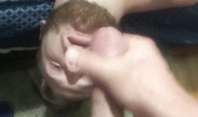 Step Brutha Caught me Masturbating off and Throated my Hard-On Til I came