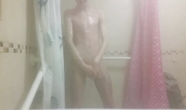 Scorching highly Thin Man with Vapid Ass Milks his Humid Trouser Snake and Urinates