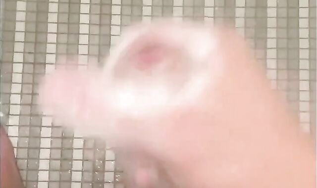 School Athlete Gets Muddy during Experience and Cleans up in the Douche