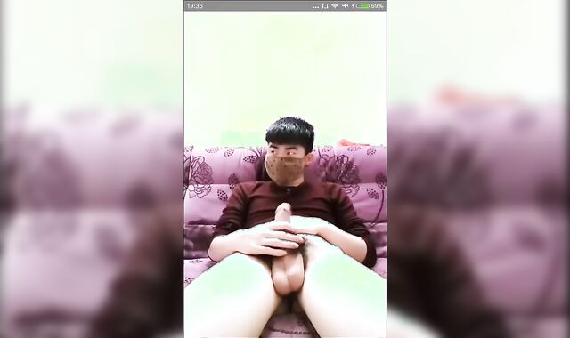 口罩男大蛋玩屌