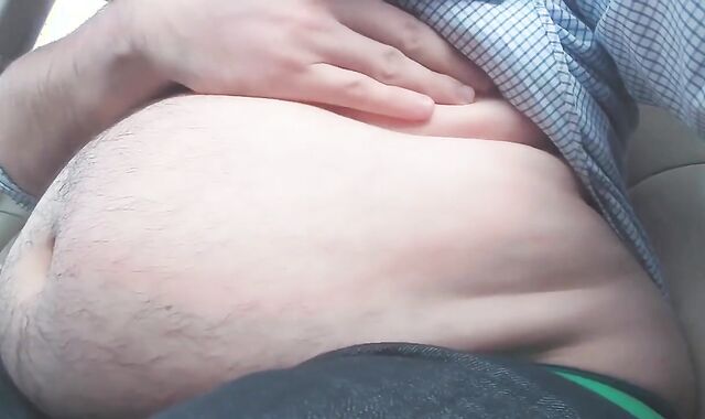TheHiddenBelly - Yam-Sized Belching and Hiccups after Entirely Wedging my Gut
