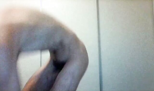 Steaming Wooly Aussie Fellow Milks and Thumbs Backside