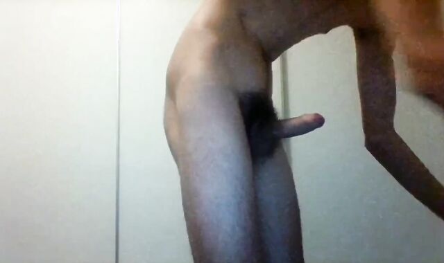 Steaming Wooly Aussie Fellow Milks and Thumbs Backside