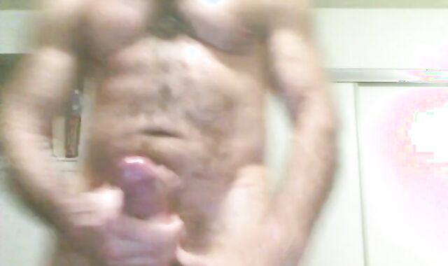 Pony-Dicked, Bulls-Nut Sack Father Flexing Muscle and Hitting Bone